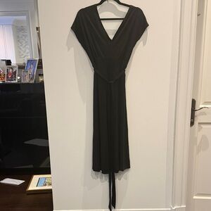 Banana Republic Black Midi Dress
